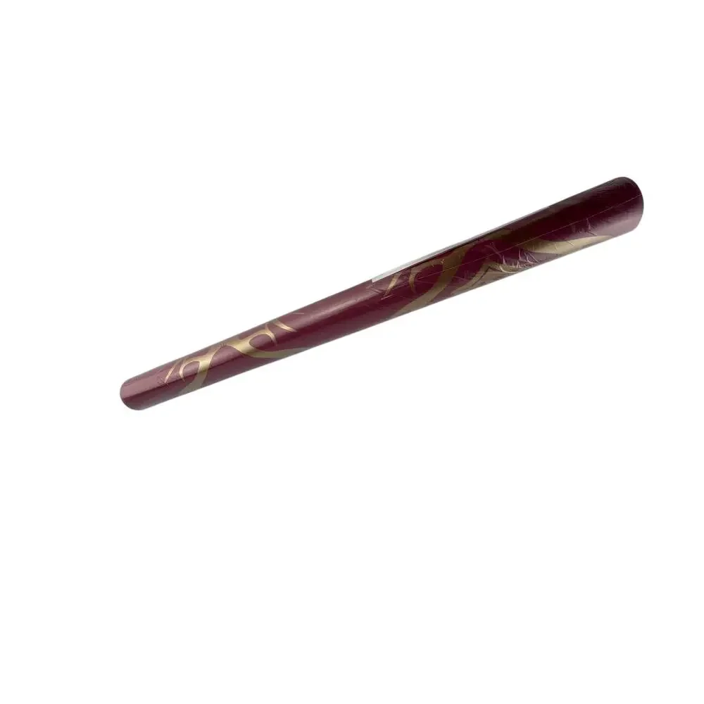 Barneby Gates Deer Damask Wallpaper Claret & Gold Designer UK Roll